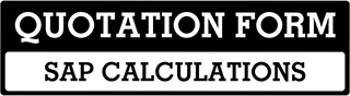 SAP Calculations Quote  For Kegworth